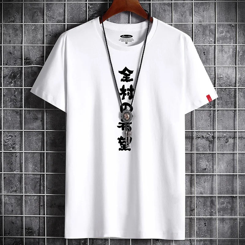 Anime styled T-shirt with short sleeves