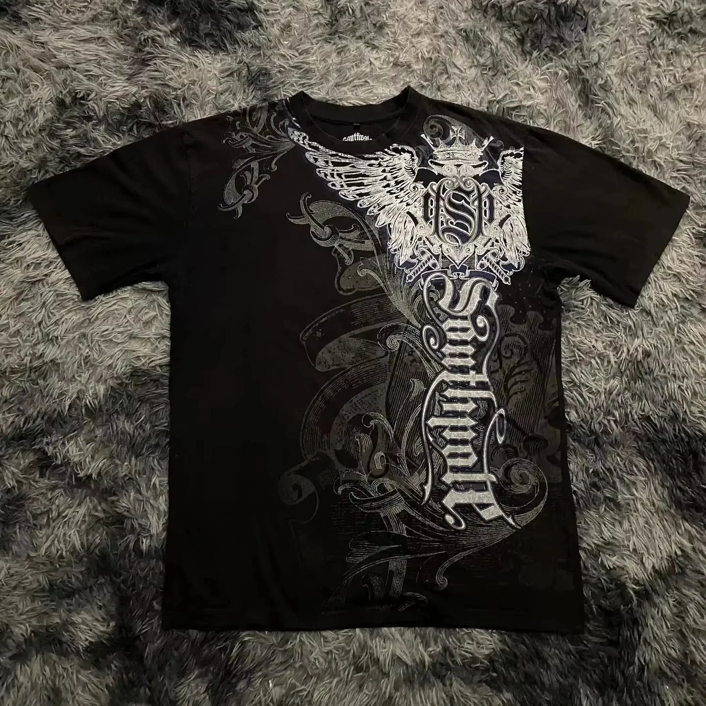 Gothic short sleeved T-shirt