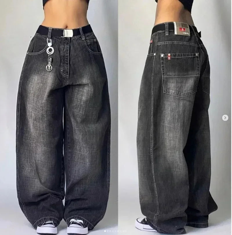 American style baggy jeans