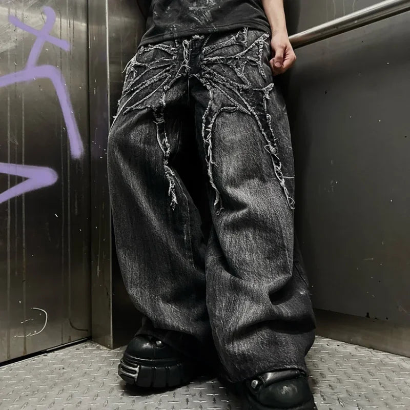 Gothic baggy jeans