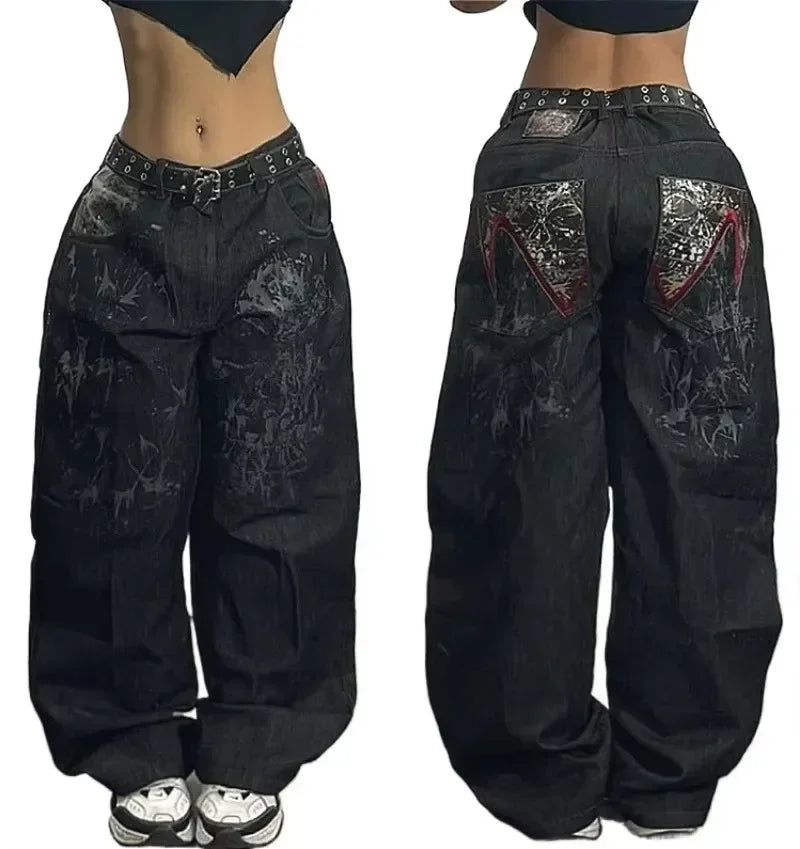 American style baggy jeans