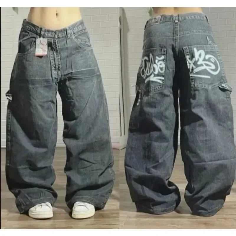 American style baggy jeans
