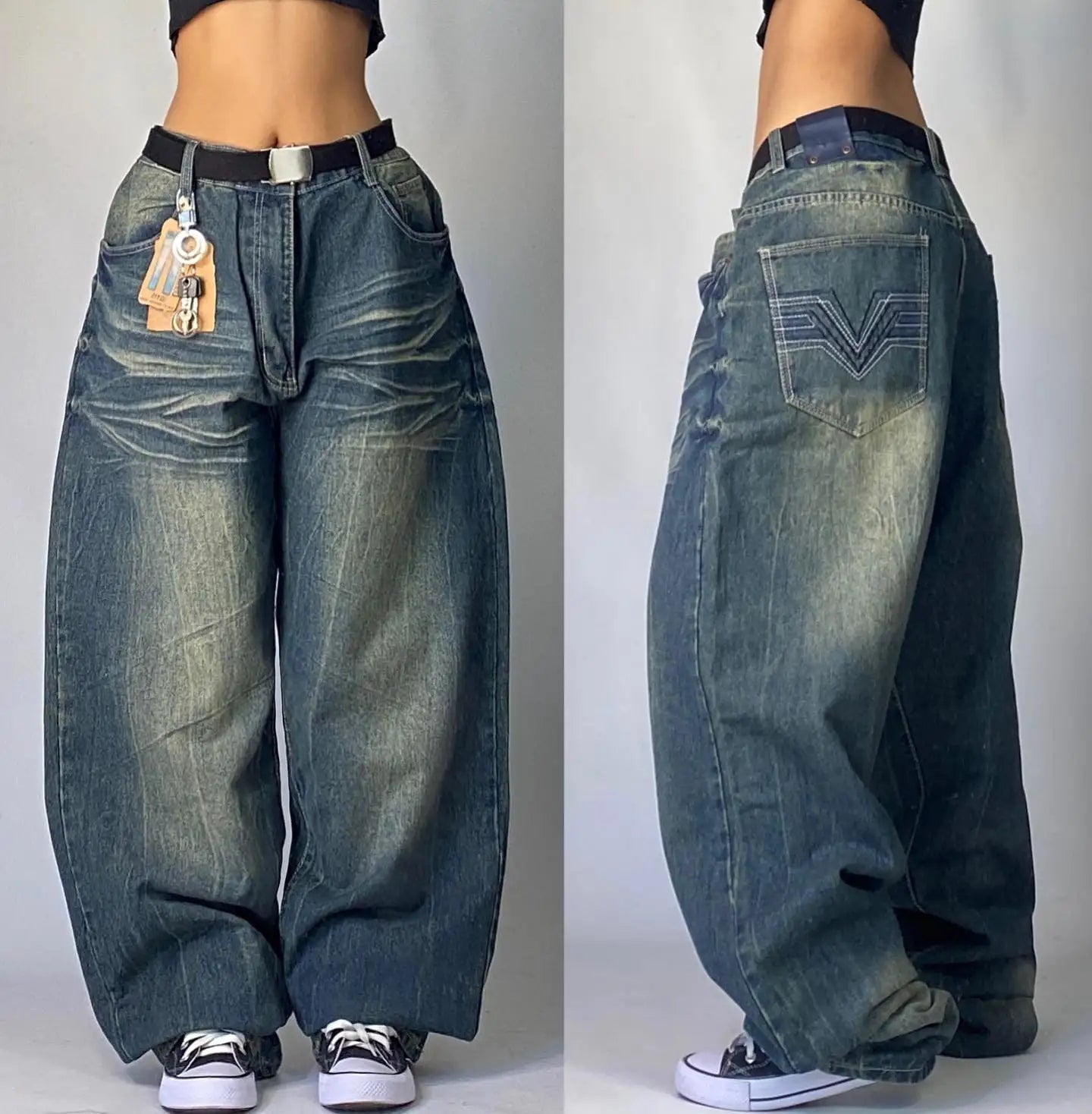Gothic  vitage baggy jeans