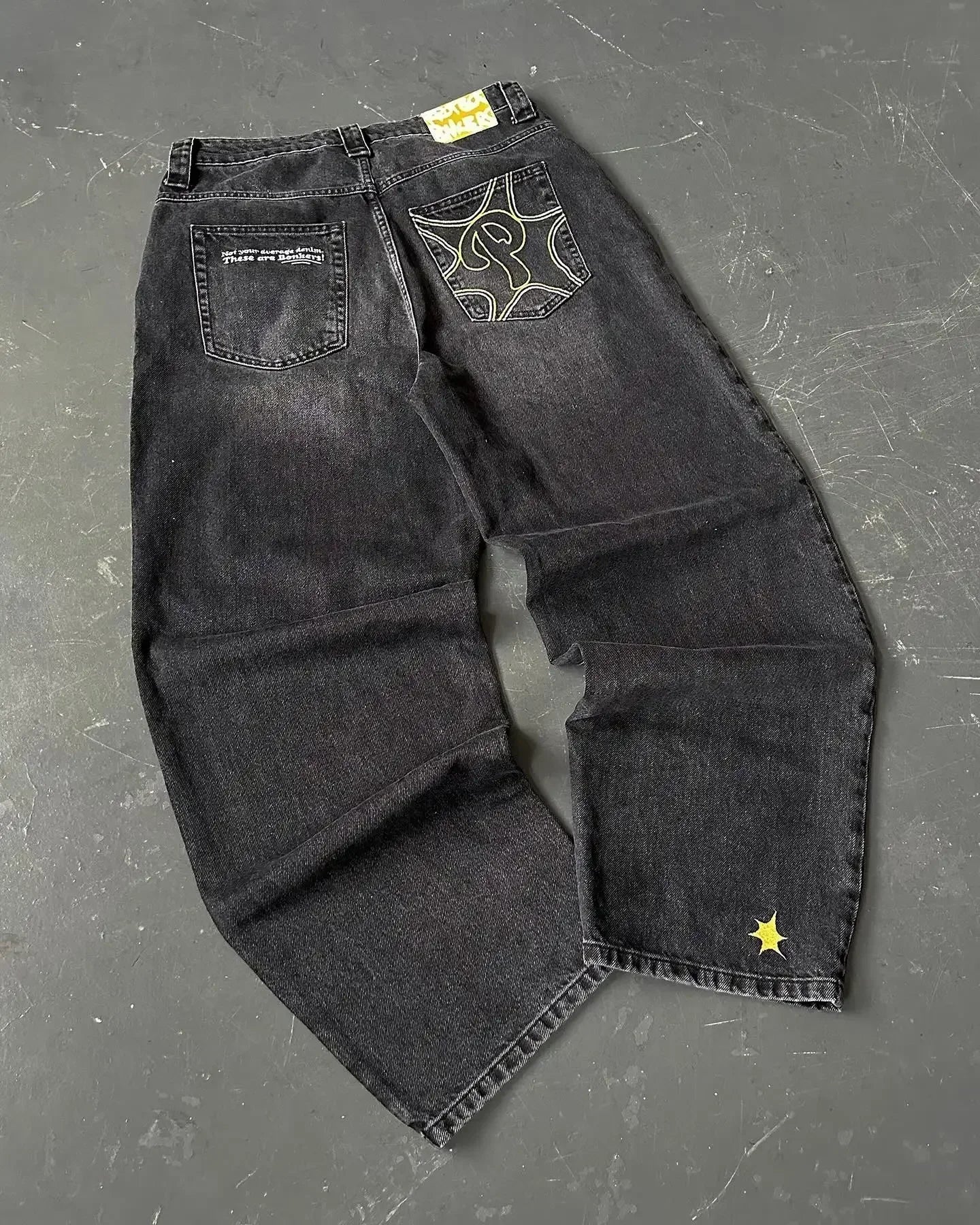 American style baggy jeans