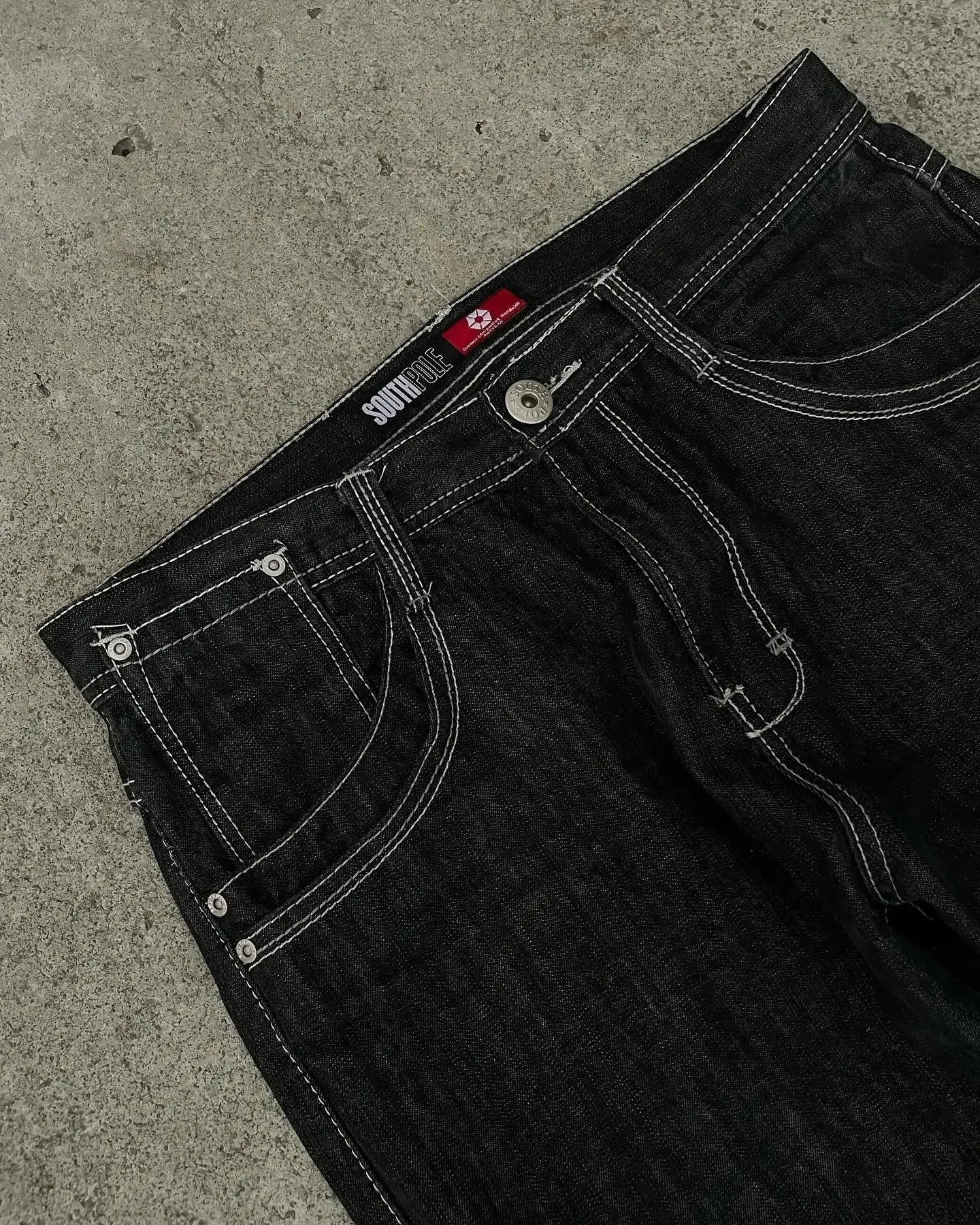 American style baggy jeans
